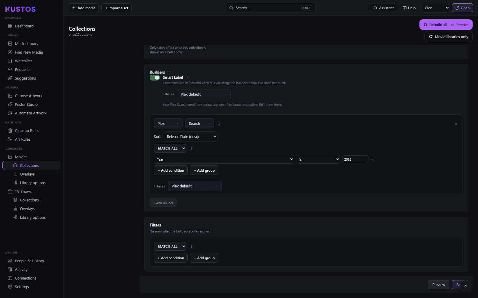 A Smart Label builder